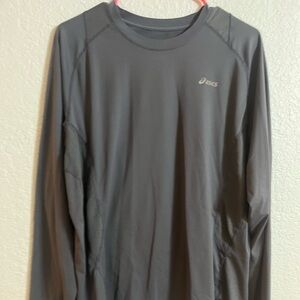 ASICS Long Sleeve Performance Top - Dark Gray